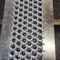 Anti panneau en acier de forme de la perforation O de grille de sécurité de contrefiche de poignée du glissement 6mm