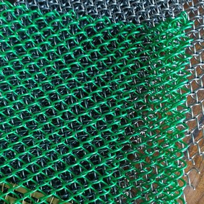 Fil métallique décoratif en aluminium pour personnalisation, rideau en spirale diamant suspendu