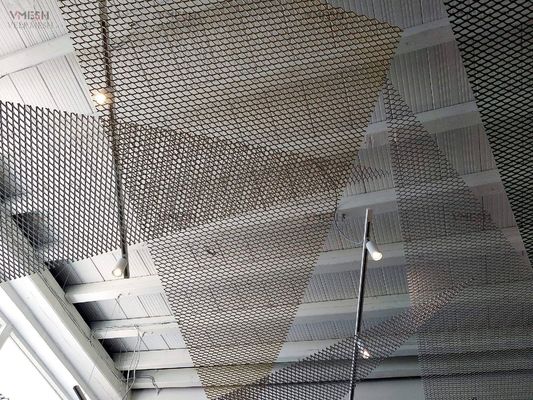 Le plafond en aluminium suspendu architectural a augmenté le noir de panneaux en métal