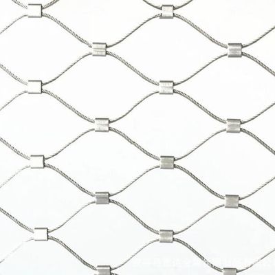 Câble métallique flexible de l'acier inoxydable 304 Mesh Safety Fencing For Zoo