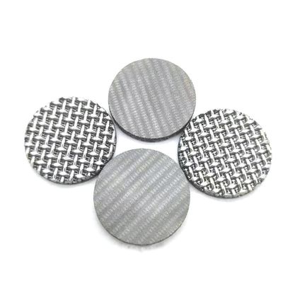 Disque de filtrage en acier inoxydable 304 à maille sintrée