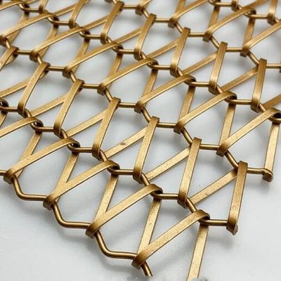 Tissus néerlandais or décoratif barres en acier inoxydable métal décoratif rideau