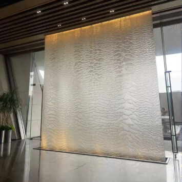 maille tissée de mur rideau de pluie d'eau de couleur de ruban de fil d'acier inoxydable de 1.2mm