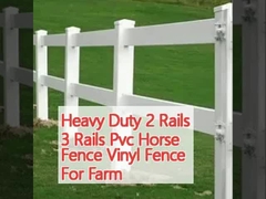 Fermeture à cheval en PVC à 2 rails et 3 rails