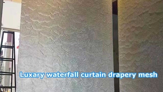 Comment utiliser le maillage d'écran curatin à maillons de chaîne en cascade