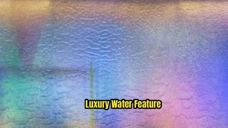 Fontaine de maille en métal de rideau d'eau d'acier inoxydable