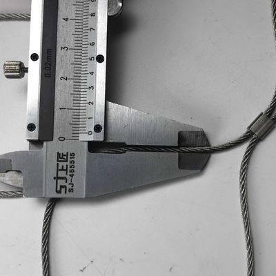 SS304 Ferrule Diamant Flexible en acier inoxydable fil de câble en acier inoxydable filet de câbles