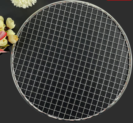 Réseau de barbecue en acier inoxydable de 230 mm pour cuisiner en plein air