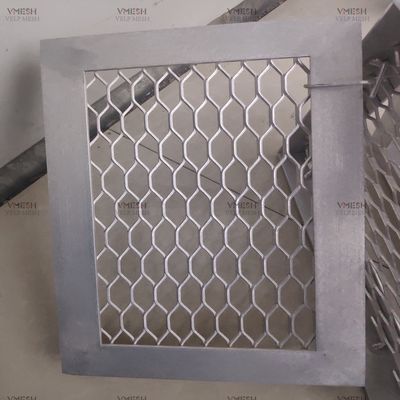 Barrière de sécurité augmentée par matériel adapté aux besoins du client de maille en métal en métal de HDG pour la protection d'équipement de machines