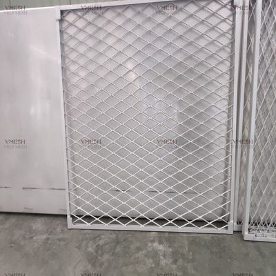 Barrière de sécurité augmentée par matériel adapté aux besoins du client de maille en métal en métal de HDG pour la protection d'équipement de machines
