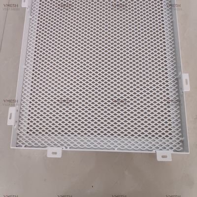 Maille augmentée en métal enduite par PVC a galvanisé la maille augmentée en métal pour des gardes de fenêtre