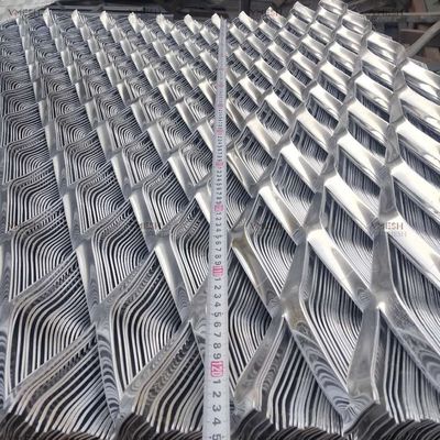 Maille matérielle en acier galvanisée augmentée par trou de diamant pour des portes de barrière