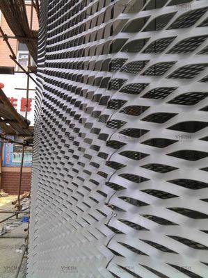Plafond en treillis métallique déployé en aluminium personnalisé 3003 anodisé