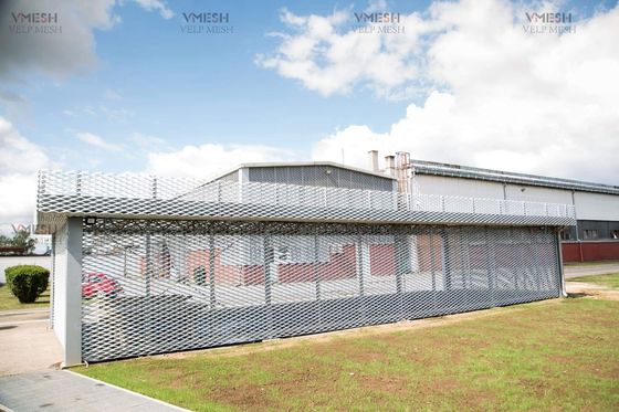 Panneaux de plafond en métal déployé d'aluminium noir PVDF