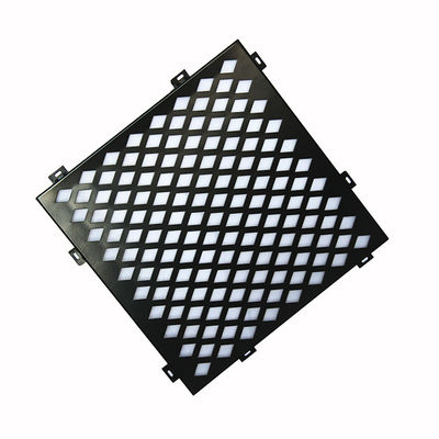 Façades métalliques perforées en PVDF pour l'intérieur 1500x2500mm, maille décorative