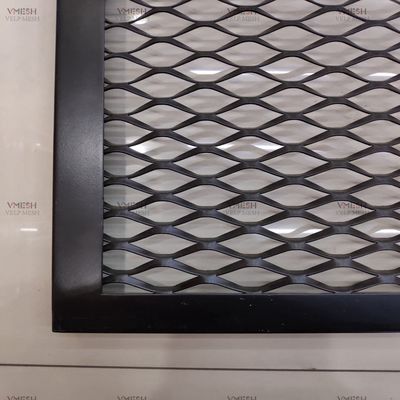 Maillage métallique étendu en aluminium 4x8 pieds petit trou modèle diamanté
