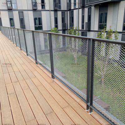 Clôture de sécurité galvanisée métallique - ignifuge et résistante à la corrosion