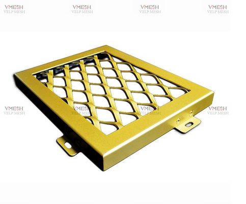 Plafond Suspendu en Treillis Métallique Déployé en Aluminium Personnalisé