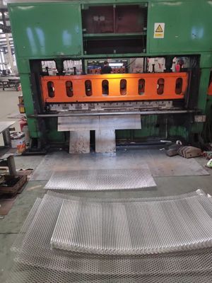 Le grillage enduit de diamant de couleur de poudre a augmenté le métal augmenté galvanisé pour la barrière de sécurité d'intérieur