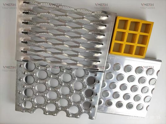 Caillebotis de sécurité en aluminium sur mesure pour escaliers SST304 316