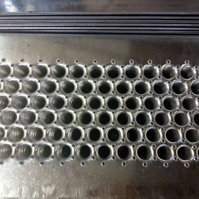 Galvanisée à chaud à 5 trous, canal rond, grille de 300 mm
