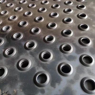 Grille à poignée en aluminium diamantée de 2 à 5 m