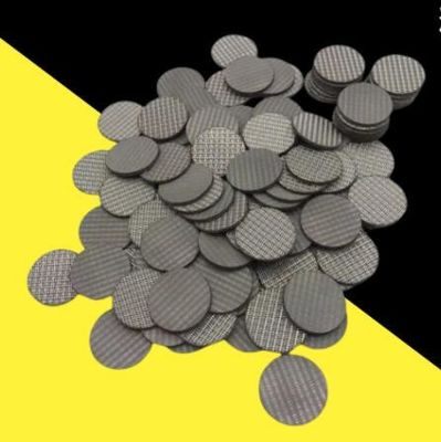 Disque filtrant fritté en acier inoxydable 316 pour la filtration de liquides