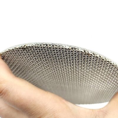 Disque filtrant fritté en acier inoxydable 316 pour la filtration de liquides