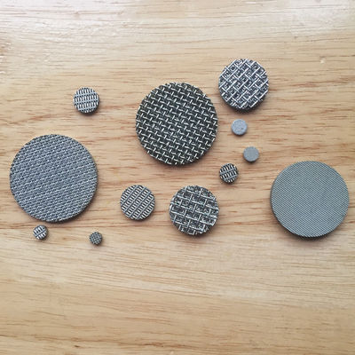 Disque filtrant fritté en acier inoxydable 316 pour la filtration de liquides
