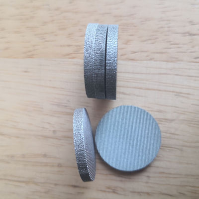 Disque filtrant fritté en acier inoxydable 316 pour la filtration de liquides
