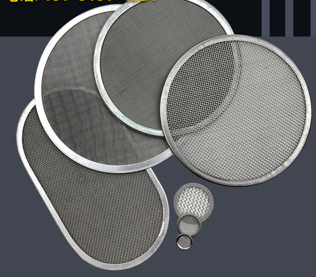 3inch diamètre 10 20 30 seules couches multi de Mesh Stainless Steel Filter Screen