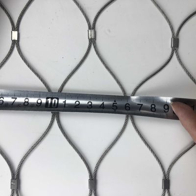 Filet de câble en acier inoxydable 316 pour enclos d'animaux de zoo