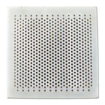 Couche en poudre Couleur or Bronze Honeycomb Hole rond Hole Mesh métallique Faisceau métallique perforé