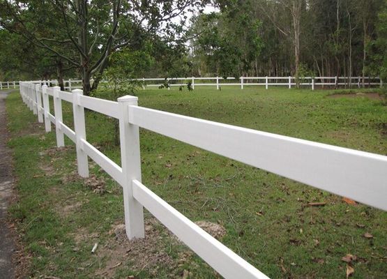 Fermeture en PVC à 3 rails en plastique Fermeture de ranch