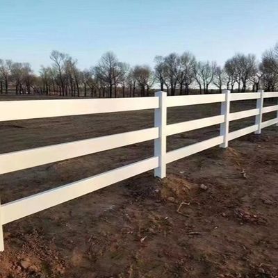 3 rails 1,8*2,5m clôture de ferme en PVC
