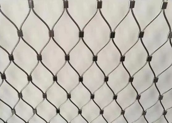 Maille de câble en acier inoxydable à oxydation noire 3mm pour la décoration