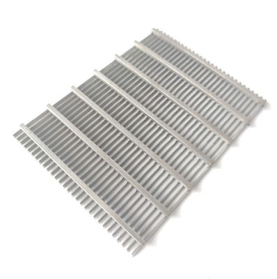 Écran de filtration Johnson en fil d'acier inoxydable 304/316 pour l'exploitation minière