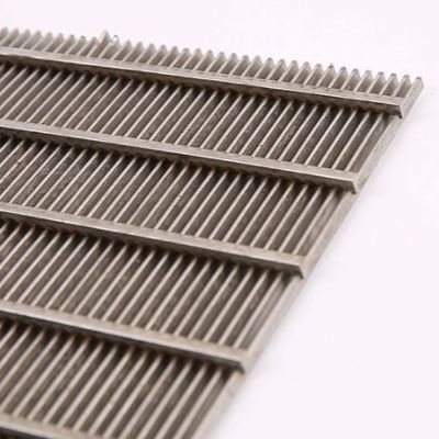 Écran de filtration Johnson en fil d'acier inoxydable 304/316 pour l'exploitation minière