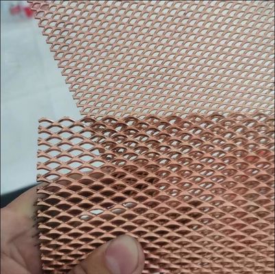 Maille déployée en cuivre pur à 99,96 % pour électrodes de batterie