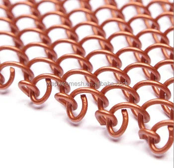 Rideaux en aluminium métallique en treillis décoratif en chaîne draperies en tissu cheminée en treillis métallique en treillis en treillis Rideaux de plafond