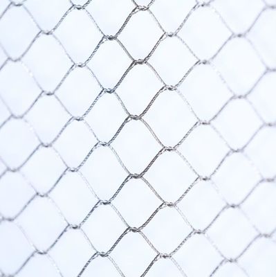 Réseau de sécurité de câbles en acier inoxydable de qualité supérieure 304 pour clôtures de sécurité