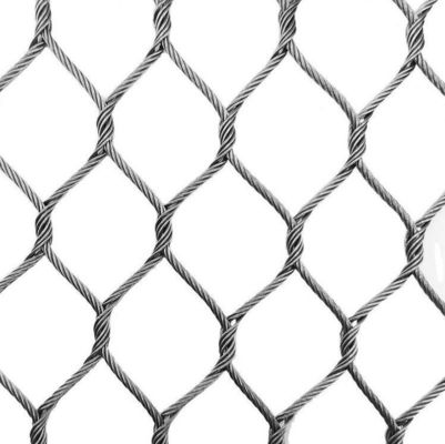 316 Maillage de câbles de sécurité en acier inoxydable pour garde-corps