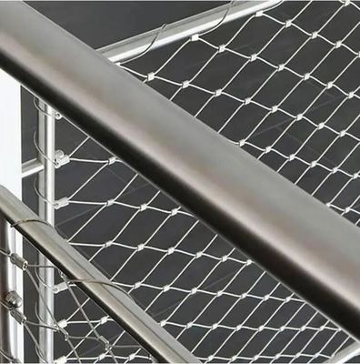 Réseau de câbles en acier inoxydable tissé à la main