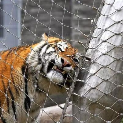 Légère haute résistance 304 316 en acier inoxydable filet de câbles pour clôture de zoo