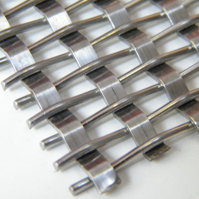 Maille tissée en acier inoxydable pour façade, décoration architecturale