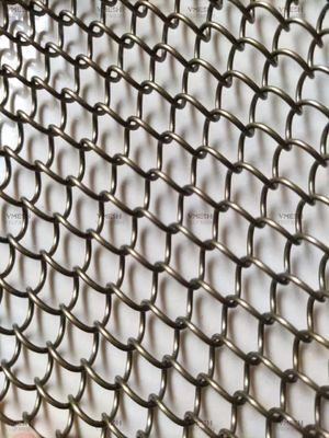 Rideaux pliants en tissu métallique réglables à plusieurs panneaux pour écran de cheminée d'intérieur