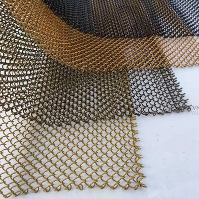 Rideau de douche en aluminium métallique pour hotle