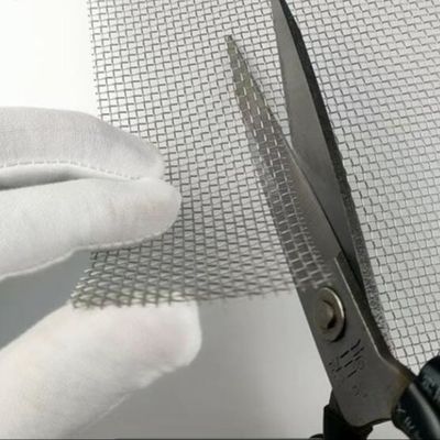 100 120 Maillage en acier inoxydable fil tissé fil de fer fin