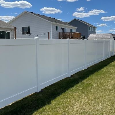Clôture en vinyle et clôture en plastique pour piscine