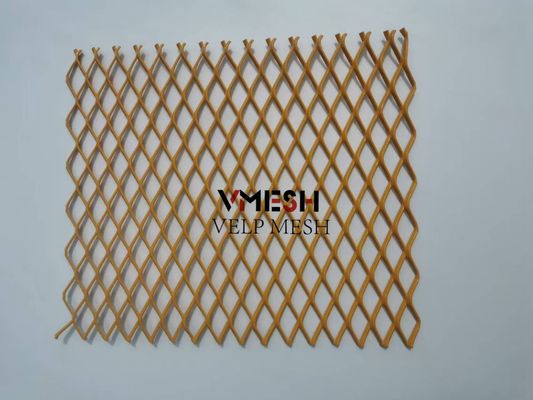 0.5 mm épaisseur en aluminium filet métallique étendu pour panneau mural
